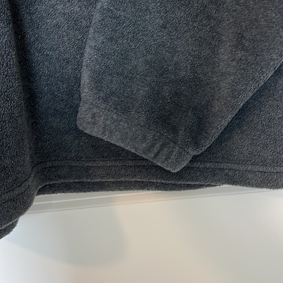 Columbia Sport Charcoal Heather Half-Zip Polar Fleece Jacket Pullover Size Large - Picture 10 of 10